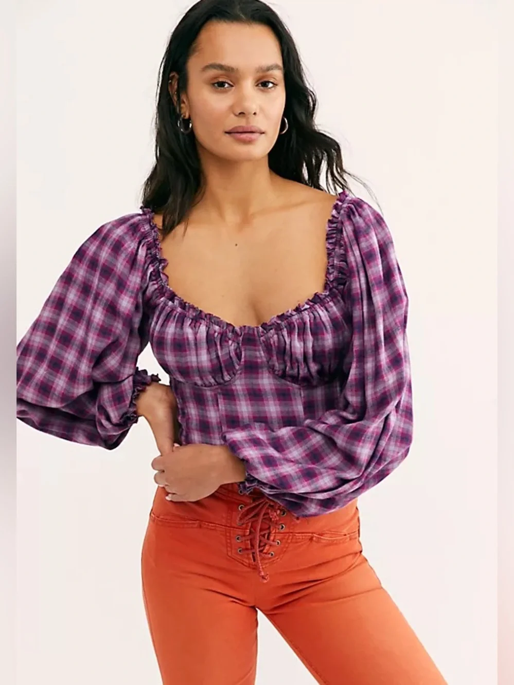 Free People Cherry Bomb Top Sz S.